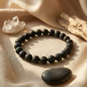 Black Stone Bracelet (Haqiq)