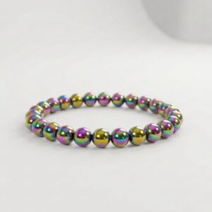 Colourful Pyrite Bracelet